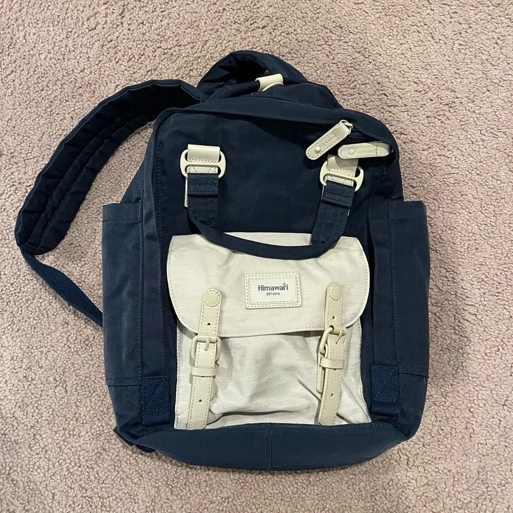 HIMAWARI School Vintage College Travel Bag/ Backpack 14in Laptop Bag